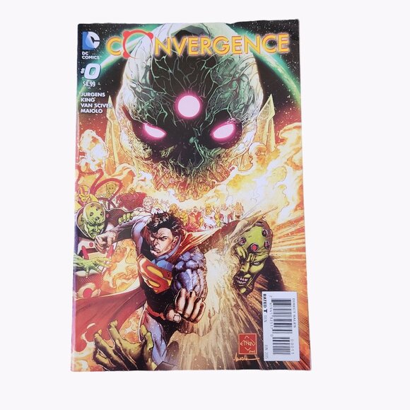 DC Comics Convergence #0 2015 Comic Book Collector Bagged Boarded - Picture 1 of 2